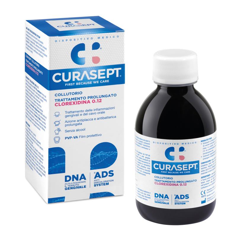 CURASEPT ADS-DNA 212 0,12% chlorhexidínústna voda 200ml